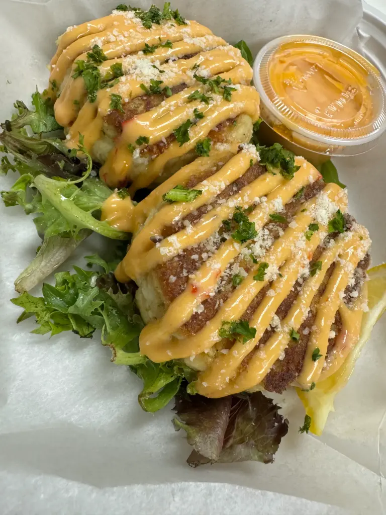 Bangin Crab Cakes 